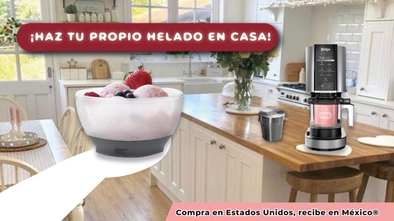 ¡HAZ TU PROPIO HELADO EN CASA!